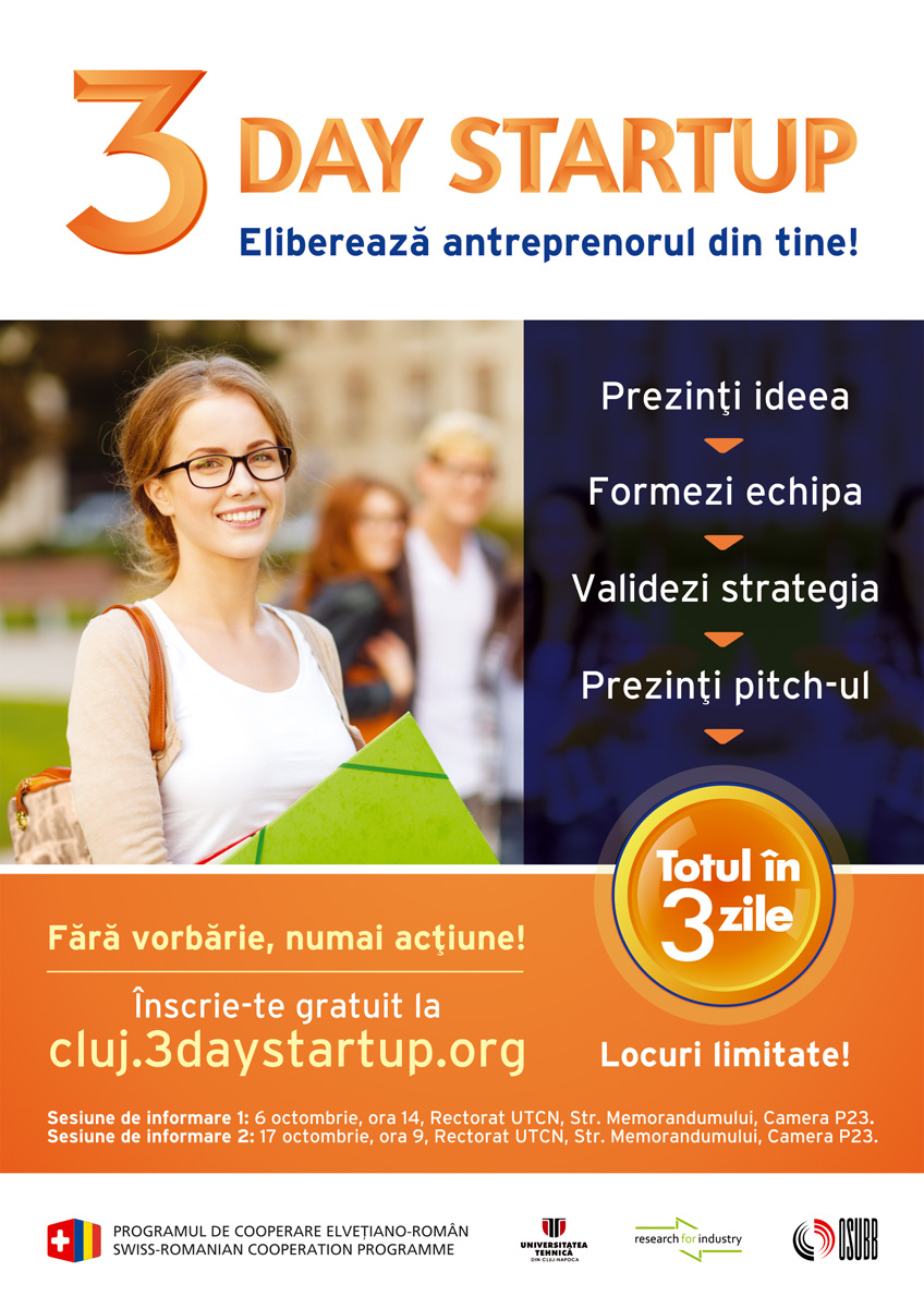 3 day start up 14 - 16 noiembrie