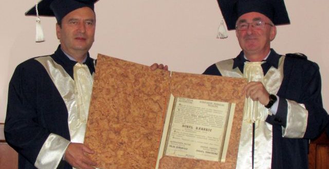 titlul doctor honoris causa - prof.dr.ing. dorel banabic