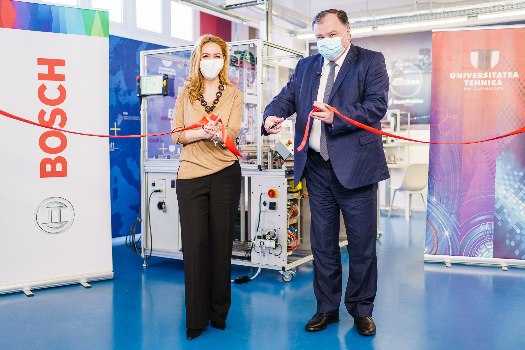 utcn și fabrica bosch cluj au inaugurat laboratorul industry 4.0