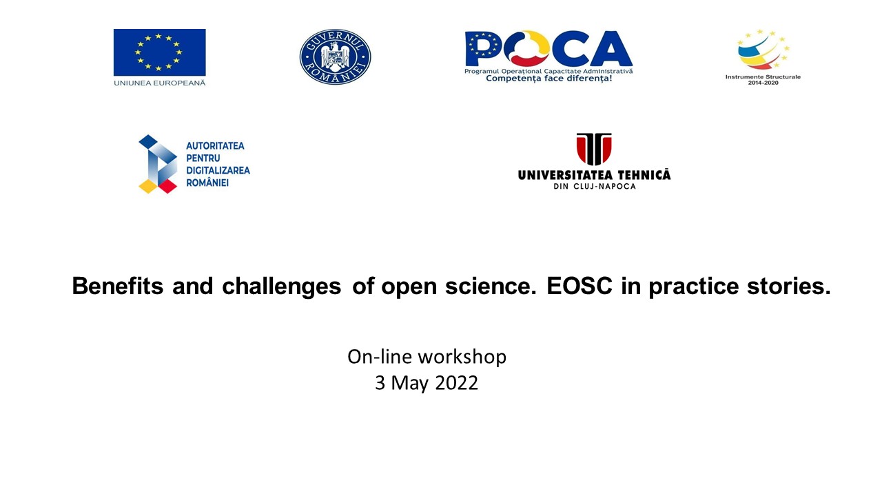 benefits and challenges of open science. eosc in practice stories
