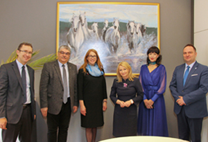 vizita excelenței sale, doamna ingrid kressel, ambasadoarea republicii estonia în românia