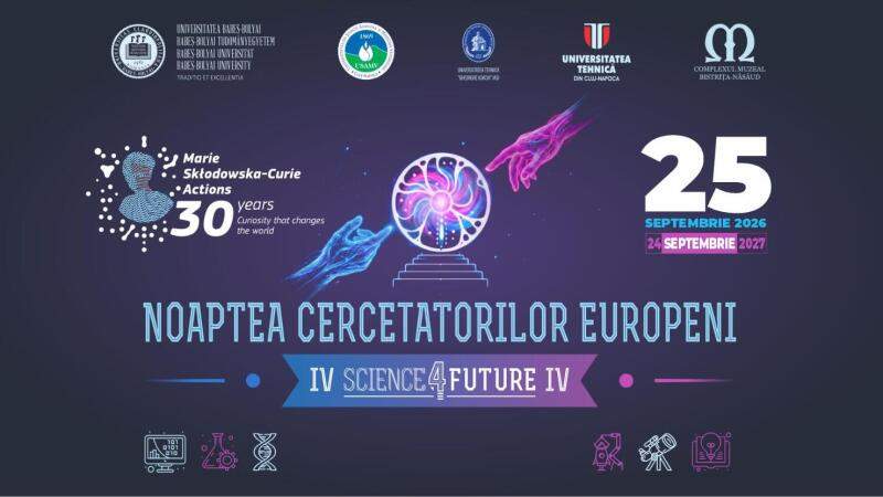 UTCN aduce cercetarea mai aproape de public la Noaptea Cercetătorilor Europeni 2026