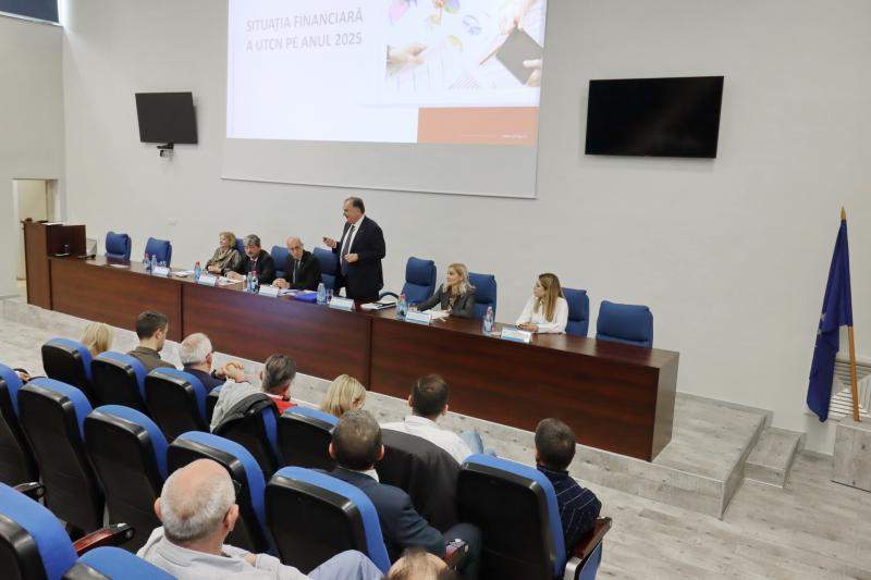Raportul pe anul 2025 privind starea universității, prezentat de rectorul Universității Tehnice din Cluj-Napoca
