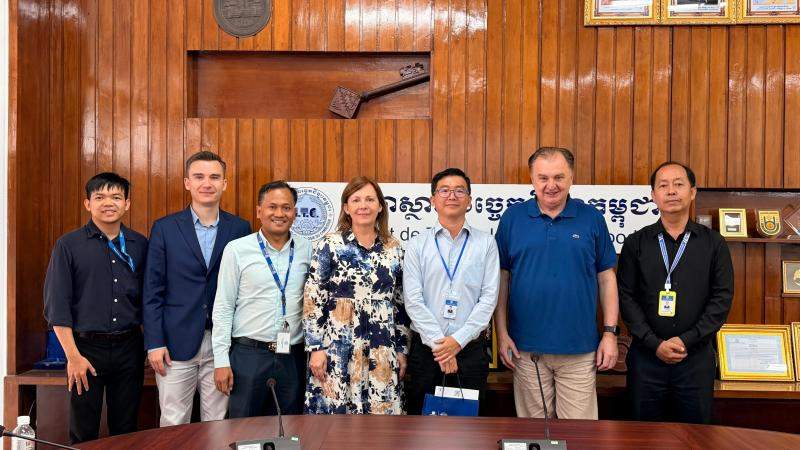 UTCN, în vizită oficială la Institutul de Tehnologie din Cambodgia