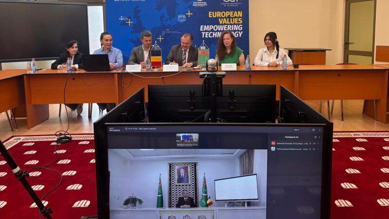 Universitatea Tehnică din Cluj-Napoca și Institutul de Telecomunicații și Informatică din Turkmenistan au semnat un nou Memorandum of Understanding (MOU)